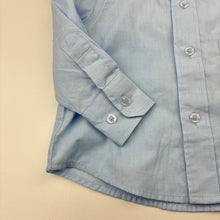 Load image into Gallery viewer, Boys EXECUKIDS, blue long sleeve dress shirt, EUC, size 0,