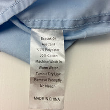Load image into Gallery viewer, Boys EXECUKIDS, blue long sleeve dress shirt, EUC, size 0,