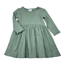 Load image into Gallery viewer, Girls Anko, ribbed stretch cotton dress, FUC, size 1, L: 39cm