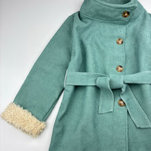 Load image into Gallery viewer, Girls fleece lined, lightweight corduroy jacket / coat, GUC, size 6,