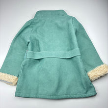 Load image into Gallery viewer, Girls fleece lined, lightweight corduroy jacket / coat, GUC, size 6,