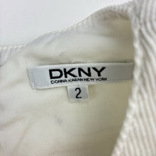 Load image into Gallery viewer, Girls DKNY, corduroy cotton dress, light marks, FUC, size 2, L: 47cm