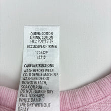 Load image into Gallery viewer, Girls Dymples, padded cotton sleeping bag, GUC, size 0-1,