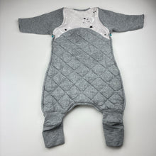 Load image into Gallery viewer, Unisex Love to Dream, 3.5 Tog swaddle up transition suit, pilling, FUC, size 00,