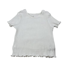 Load image into Gallery viewer, Girls David Jones, ribbed stretchy top, light marks, FUC, size 6,