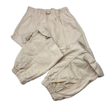 Load image into Gallery viewer, Unisex Zara, cotton cargo pants, elasticated, marks back left leg, FUC, size 6,