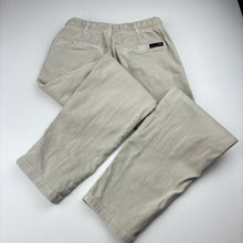 Load image into Gallery viewer, Boys Zara, stretch cotton casual pants, elasticated, FUC, size 7-8,