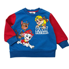 Load image into Gallery viewer, Boys Nickelodeon, Paw Patrol sweater / jumper, no size, armpit to armpit: 31.5cm, shoulder to cuff: 27cm, FUC, size 2,
