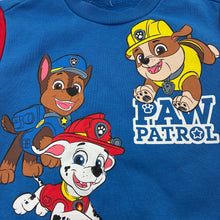 Load image into Gallery viewer, Boys Nickelodeon, Paw Patrol sweater / jumper, no size, armpit to armpit: 31.5cm, shoulder to cuff: 27cm, FUC, size 2,