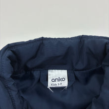 Load image into Gallery viewer, Boys Anko, navy puffer vest, no size, armpit to armpit: 38cm, GUC, size 8-9,