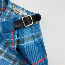 Load image into Gallery viewer, Girls Moffat Weavers, vintage wool blend tartan kilt, L: 39.5cm, GUC, size 7-8,