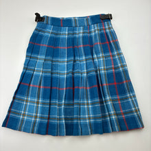 Load image into Gallery viewer, Girls Moffat Weavers, vintage wool blend tartan kilt, L: 39.5cm, GUC, size 7-8,