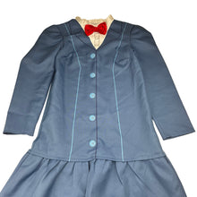 Load image into Gallery viewer, Girls Disney, Mary Poppins lightweight dress-up costume, EUC, size 11-12, L: 88cm