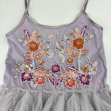 Load image into Gallery viewer, Girls TUTU DU MONDE, cotton lined tulle &amp; beaded party dress, FUC, size 2-3, L: 61cm