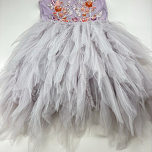 Load image into Gallery viewer, Girls TUTU DU MONDE, cotton lined tulle &amp; beaded party dress, FUC, size 2-3, L: 61cm