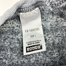 Load image into Gallery viewer, Unisex Bonds, fleece lined lightweight sweater / jumper, FUC, size 1,