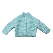 Load image into Gallery viewer, Unisex handmade, knitted cardigan, EUC, size 00000-0000,