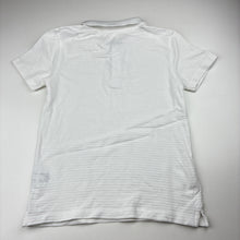 Load image into Gallery viewer, Boys Target, textured cotton polo shirt top, light mark, FUC, size 8,