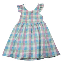 Load image into Gallery viewer, Girls SHEIN, lightweight checked dress, FUC, size 5, L: 59cm