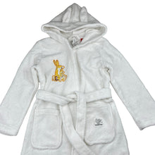 Load image into Gallery viewer, Unisex Guess How Much I Love You, soft fleece hooded dressing gown / bathrobe, EUC, size 6,