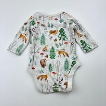 Load image into Gallery viewer, Unisex Bebe by Minihaha, soft cotton bodysuit / romper, EUC, size 0000,