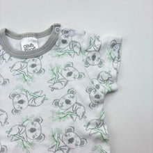 Load image into Gallery viewer, Unisex Ollie's Place, cotton romper, koalas, EUC, size 0000,