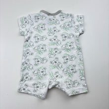 Load image into Gallery viewer, Unisex Ollie's Place, cotton romper, koalas, EUC, size 0000,