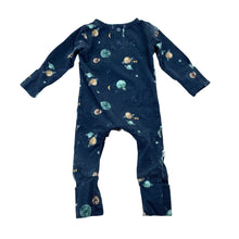 Load image into Gallery viewer, Unisex Snuggle Hunny, organic cotton blend coverall / romper, wash fade, FUC, size 0000,