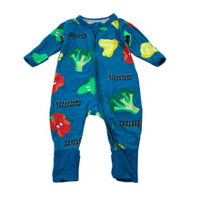 Load image into Gallery viewer, Unisex Bonds, zip Wondersuit / zippy / romper, wash fade, FUC, size 0000,