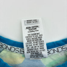 Load image into Gallery viewer, Unisex Bonds, zip Wondersuit / zippy / romper, wash fade, FUC, size 0000,