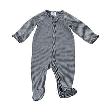 Load image into Gallery viewer, Unisex Target, stretchy organic cotton blend zip coverall / romper, EUC, size 0000,