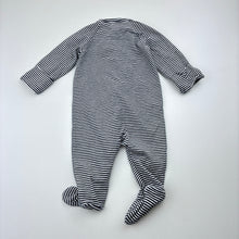 Load image into Gallery viewer, Unisex Target, stretchy organic cotton blend zip coverall / romper, EUC, size 0000,