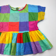 Load image into Gallery viewer, Girls Gorman Kids, colourful lightweight organic cotton top, EUC, size 4-5,