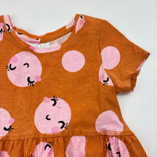 Load image into Gallery viewer, Girls Mango, cotton casual dress, small marks on front, FUC, size 4, L: 50cm