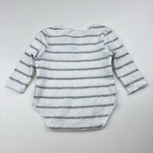 Load image into Gallery viewer, Unisex Bonds, ribbed long sleeve bodysuit / romper, FUC, size 0000,