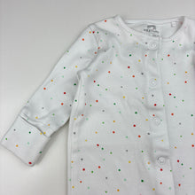 Load image into Gallery viewer, Unisex Next, cotton coverall / romper, stars, EUC, size 0000,