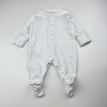 Load image into Gallery viewer, Unisex Next, cotton coverall / romper, stars, EUC, size 0000,