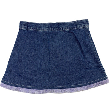 denim casual skirt, W: 48cm, size 12 months, Pre-loved
