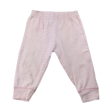 Target ponk & white stripe pants / bottoms, size 00, Pre-loved