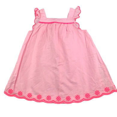 Target lined pink cotton summer party dress, size 00, Pre-loved