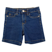Load image into Gallery viewer, Emerson blue stretch denim jean shorts, adjustable, size 2, Pre-loved