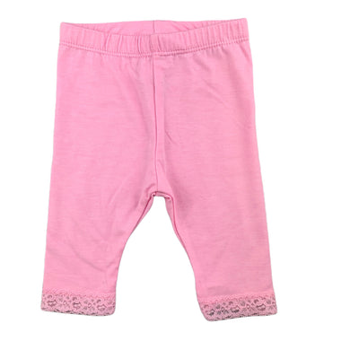 Dymples pink soft stretchy leggings / bottoms, size 00, Pre-loved