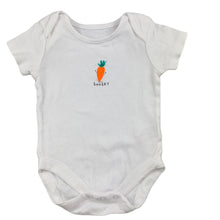 Load image into Gallery viewer, St Bernard white cotton bodysuit / romper, Sunday, size 00, Pre-loved