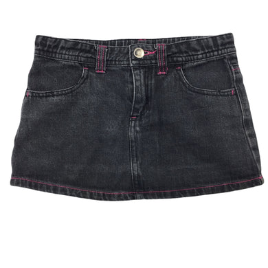 Doghouse dark denim skirt, adjustable waist, size 6, Pre-loved