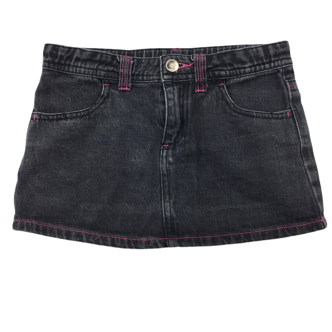 Doghouse dark denim skirt, adjustable waist, size 6, Pre-loved