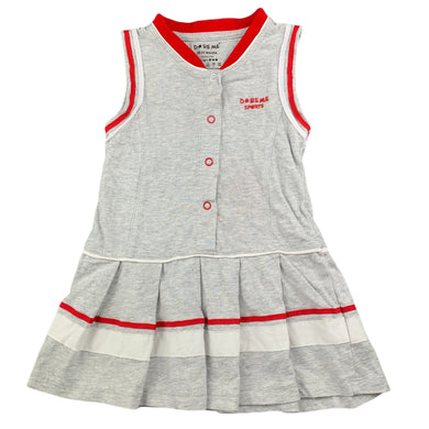 Dare Me grey soft cotton casual dress, size 2, Pre-loved