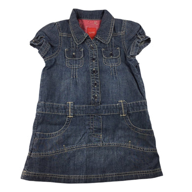 Esprit short sleeved denim dress, size 18 months, Pre-loved