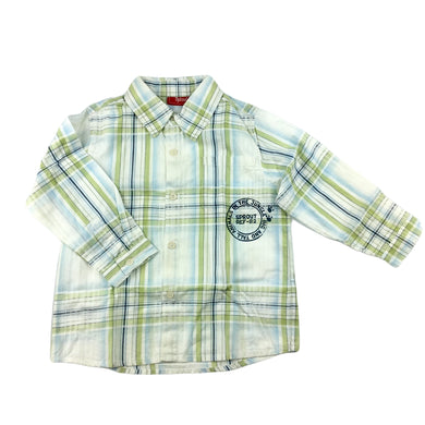 Sprout long-sleeve shirt, 100% cotton, size 2, Pre-loved