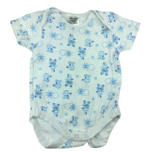 Load image into Gallery viewer, baby baby short sleeve cotton bodysuit / romper, size 00, Pre-loved