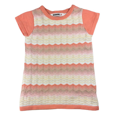 Missoni cotton knit dress, & underslip, size 2, Pre-loved